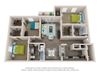 3 Bed 2 Bath